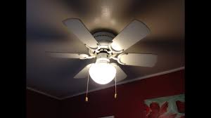 Hunter ceiling fan with light on the end of the light humming noise if this light is on a dimmer, that may be causing the humming. How To Fix A Noisy Ceiling Fan Youtube