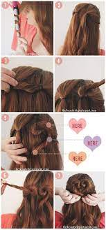 Beauty Department Heart Bun Hair Styles Heart Hair Hair Tutorial