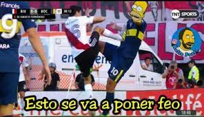 Después de una dolorosa eliminación en el torneo local a manos de boca juniors y avanzar con mucho sufrimiento a los octavos de final de la copa libertadores. River Vs Boca Memes