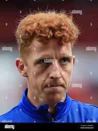 Jack Colback #8 of Nottingham Forest during the warm up Stock Photo