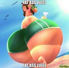 Luigi with boobs