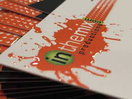 Check out these custom business cards, suede or silk is optional but specifically the spot uv and foil stamp (silver) customization is what we will be. 16pt Raised Spot Uv Suede Business Cards