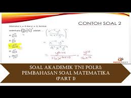 Demikian informasi yang dapat kami bagikan mengenai contoh soal tes akademik bintara polri. 109 Download Contoh Soal Akademik Polri Jawaban Dikdasmen