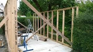 If the wall has a window or door, the opening should include a king stud to support the window or door header. How To Build A Low Maintenance Garden Storage Shed From Steel Cladding Dengarden