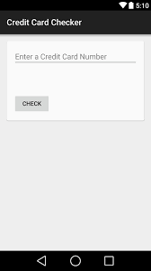 Types of hacking = learn more. Credit Card Checker For Android Apk Download