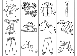 When everyone's best efforts lead robert munsch, author of such classics as the paper bag princess and thomas' snowsuit, is one of north america's bestselling authors of children's books. Snow Clothes Coloring Page Coloring Home