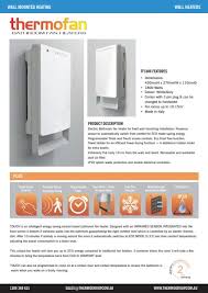 Elektra wall mounted fan heaters for extreme environments. Bathroom Fan Heaters Architecture Design