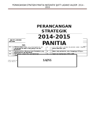 See more of persatuan pelabur strategik melayu malaysia (ppsmm) on facebook. Pelan Strategik Panitia Mt