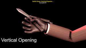It was added into the game in 2014 with the operation breakout update. Knife Draw Vertical Opening V2 Team Fortress 2 Mods