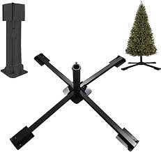 Amazon Com Glorya Christmas Tree Stand Heavy Duty Artificial Christmas Tree Base For Fake Trees Less Than 2 In Diameter Foldable Metal Universal Tree Stan In 2020