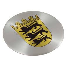 In gold drei schreitende schwarze löwen übereinander. Linsen Fur Alufelgen Mit Baden Wurttemberg Wappen 56 Mm Durchmesser 4 Stuck Jetzt Bestellen A T U Auto Teile Unger