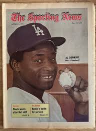 10/9/1971 The Sporting News- Al Downing Los Angeles Dodgers, Orioles Aces
