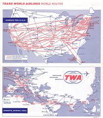 Oh My Gosh I Remember These Vintage Airline Posters Route Map Vintage Airlines