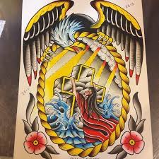 Although they are old school, these tattoo designs are most common among younger people. Rock Of Ages By Chad Leever Tattoonow