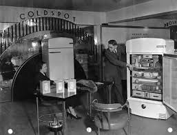 Image result for Yellow 1958 Coldspot Kenmore