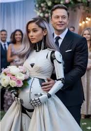Elon Musk se casa con su novia robot