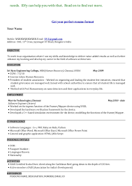 Resume sample in word document: Mba Resume Sample Format