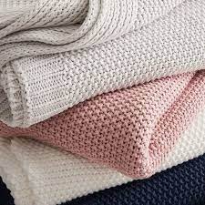 Shop over 230 top cotton knit throw and earn cash back all in one place. Cotton Knit Throws Knitted Throws Cotton Throw Blanket Cotton Blankets