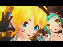 Cat Food Miku Len Cover Miku Vocaloid Cats