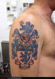 For example, an anchor represents stability, a wolf symbolizes loyalty, teamwork, and protection, and flowers like hydrangeas are often inked to honor family. Celtic Family Crest Tattoo Ideas Novocom Top