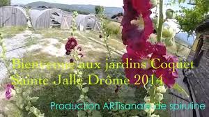 Les Jardins Coquet Production Artisanale De Spiruline Juillet 2014 Drome Fr Youtube