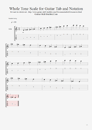 Whole tone is our 1st 6 note mode. The Whole Tone Scale For Guitar