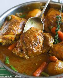 Slow Cooker Jamaican Curry Chicken Immaculate Bites Slow Cooker Chicken Curry Jamaican Recipes Curry Chicken Recipes
