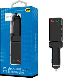This transmitter comes with a large lcd screen that displays phone calls, music, and car battery voltage, which is a perfect addition to all the car drivers. Best Buy Bracketron Uber Wireless Bluetooth Fm Transmitter Black Ub5 937 2