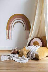 Ebay ikea hampen teppich grün in gutem zustand. Ikea Hack Diy Regenbogen Riesenkissen Aus Teppichen Bodenmatratze Kinderzimmer Wanddeko Kinderzimmer Haus Deko