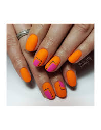 Neonowy Pomaranczowy Lakier Hybrydowy 203 Nailac
