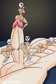 1boy 4girls animatronic animatronics ass ass rub boobjob breasts  buttjob collaborative sex cum dominant human fazbear frights five nights at  freddy's five nights at freddy's: sister location fnaf licking