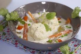 Boulettes De Poisson Aux Petits Legumes Et Creme Epicee Epicetout La Cuisine De Dany Boulette De Poisson Cuisine Poisson Boulette