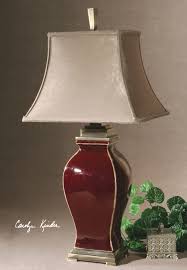 Torino Red Ceramic Lamp Table Lamp Cool Floor Lamps Ceramic Table Lamps