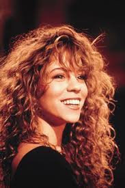 Mariah Carey Long Curly Hair 90s Hair Fashion Hairstyles Iconic Mariah Carey Hair Curly Bangstyle Hair Natural Bangstyle Hair