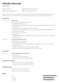 Office Clerk Resume Examples And 25 Writing Tips