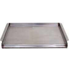 La pintura color acero inoxidable se suele utilizar en muebles electrodomésticos en cocinas y baños, entre otros. Plancha Profesional De Acero Inoxidable Para Barbacoas