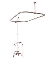 But, if you are adding a clawfoot tub or replacing the rod. Vintage Style Shower Kits For Clawfoot Tubs
