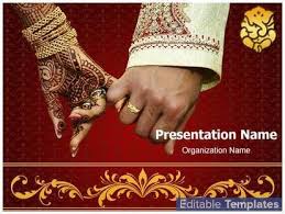 The date and time, the name of the bride and groom, and the location of the wedding. Indian Wedding Design Template This Indian Wedding Ppt Template Can Be Assoc Hindu Wedding Invitations Indian Wedding Invitations Wedding Invitation Templates