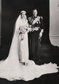 Prince George Duke Of Kent And Princess Marina Of Greece And Denmark On Their Wedding Day Supe Royal Wedding Gowns Royal Family Pictures Royal Wedding Dress