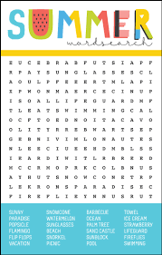 Summer free printable word search puzzles for adults. Free Printable Summer Word Search Hey Let S Make Stuff