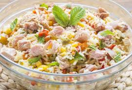 Gratin Au Thon Et Legumes Ww Plat Et Recette Salade De Riz Thon Recette Salade De Riz Riz Thon