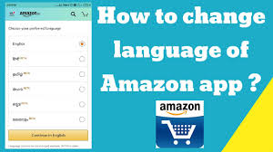 Check spelling or type a new query. How To Change Language Of Amazon App Youtube