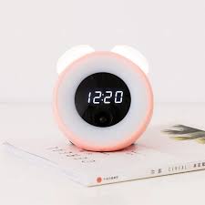 Brelong Led Digital Alarm Clock With Table Lamp Night Light For Bedrooms Sale Price Reviews Gearbest In 2020 Modern Alarm Clock Alarm Clock Light Alarm Clock