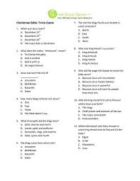 Trivia quizzes are a great way to work out your brain, maybe even learn something new. Printable Bible Trivia Questions Pdf Anonimamentemivida