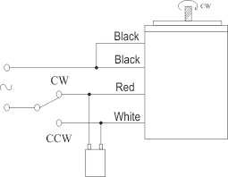 Diagram courtesy of emerson new techs have a common question of how to wire a condensing fan motor for 3 vs. 60 Watt Induction Motor And Gear Motor Swipfe Engineering Pvt Ltd