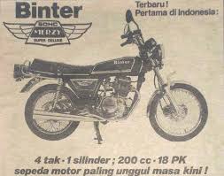 Temukan ribuan iklan motor kawasaki terbaru di olx pusat bursa motor di indonesia. Binter Merzy Indonesia Sepeda Motor Periklanan