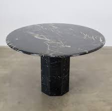 A wide variety of black marble kitchen table top options are available to you, such as general use, design style, and material. Black Round Marble Dining Table 1980s 161165