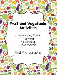 This Pdf Includes Various Photographs Of Fruits And Vegetables With And Without Labels Vocabulary Cards Sorting Act Vocabulary Cards Vocabulary Sorting Cards
