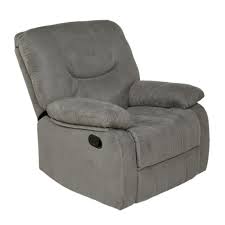 It's up to you to decide the focal points of your living room furniture but remember it's about individuality and making your house feel like a home. Relaxzen Standard Microfiber Massage Rocker Recliner Gray Walmart Com Walmart Com