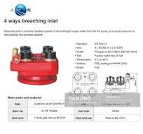 China 4 Ways Breeching Inlet Manufacturers Suppliers Factory ...